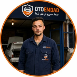 تصویر اقای علی صنیعی — فنی‌کار اتو امداد